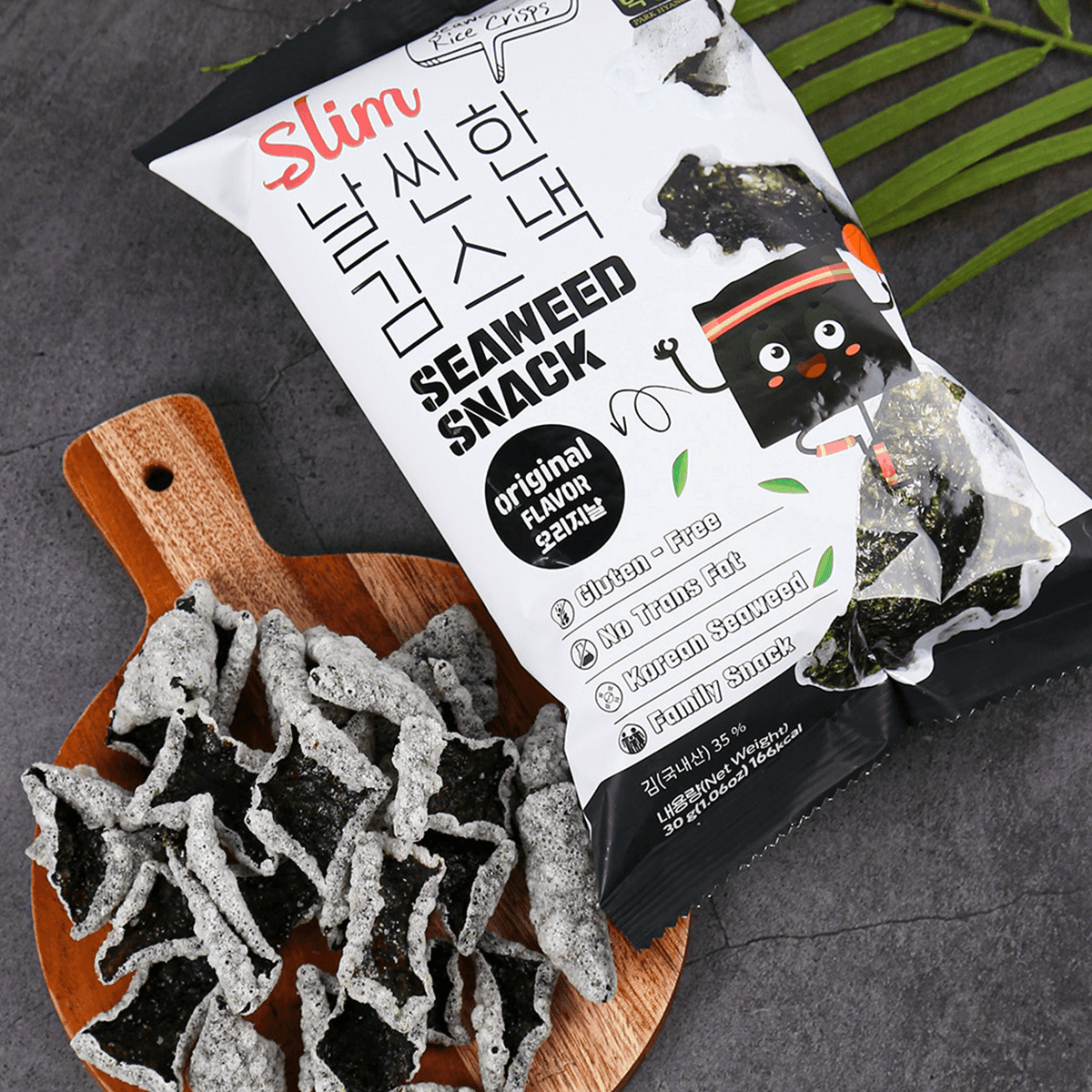 Original Seaweed Crisps - Light, Crispy Seaweed Snack, 1.05oz