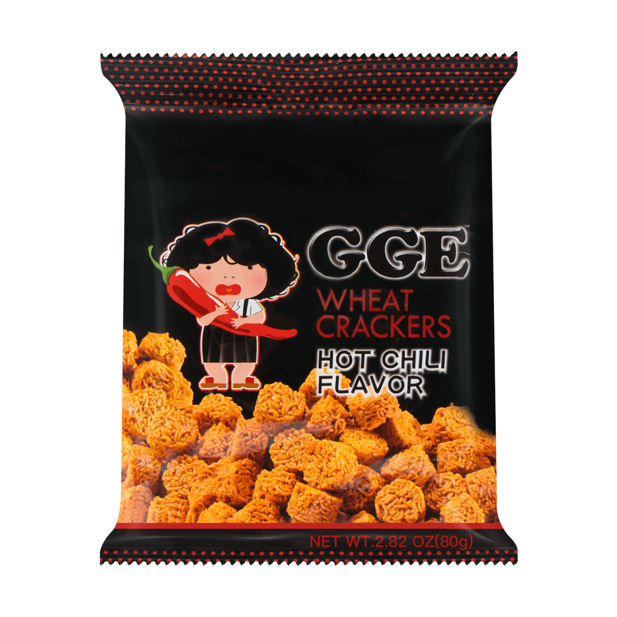 GGE Hot Chili Flavor Wheat Cracker 80g