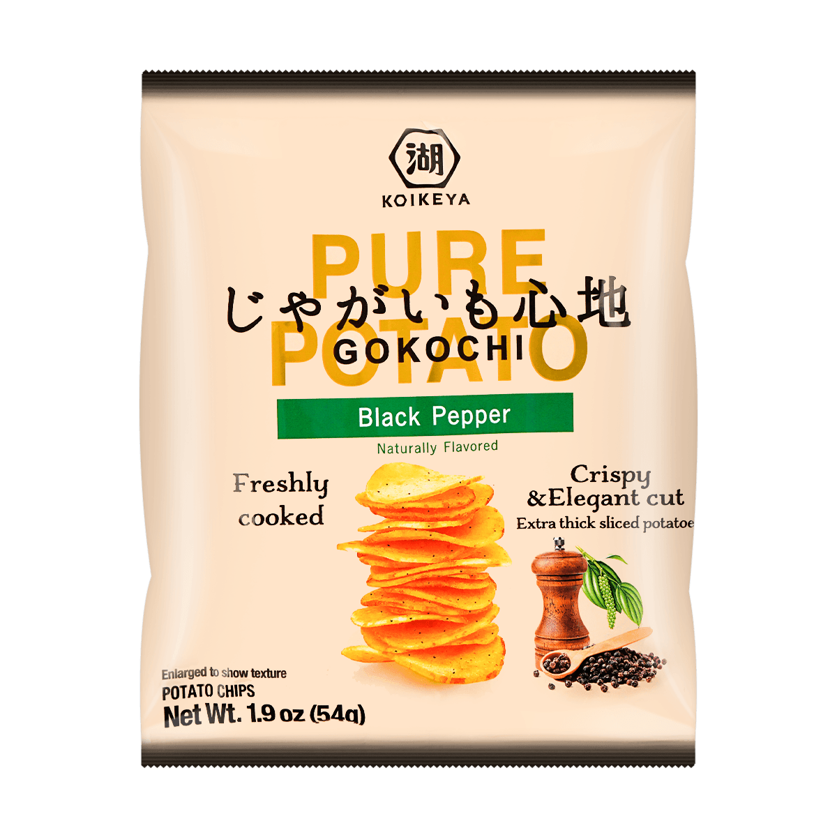 Koikeya Potato Chips Hot Chili Seaweed Flavor,6.2 oz