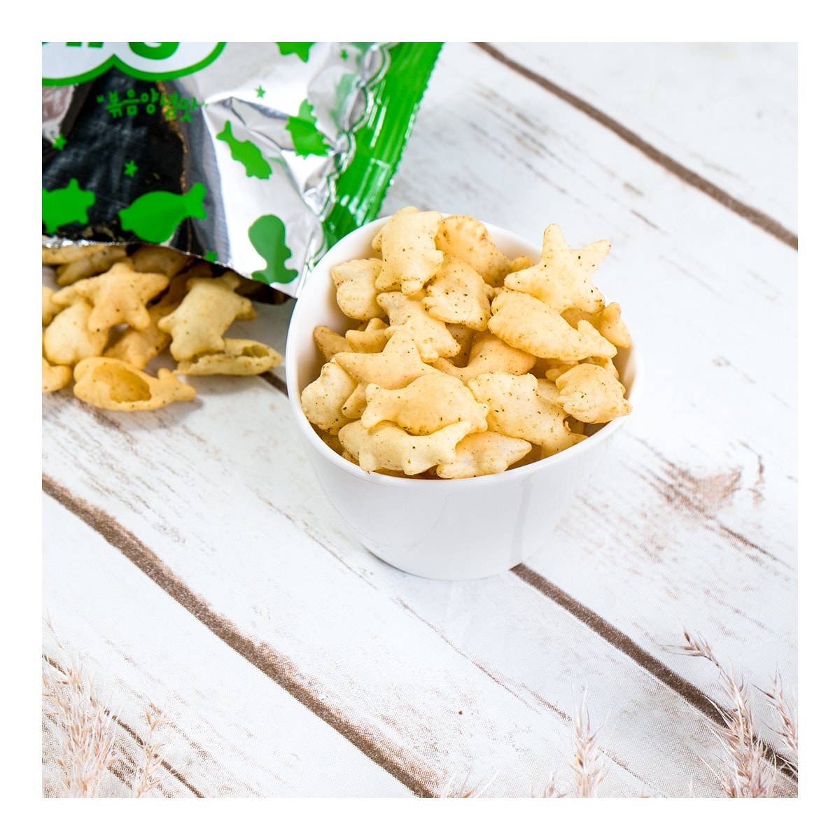 MGoraebab Marine Boy Crunchy Seaweed Flavor Crackers, 4 Packs, 5.64oz