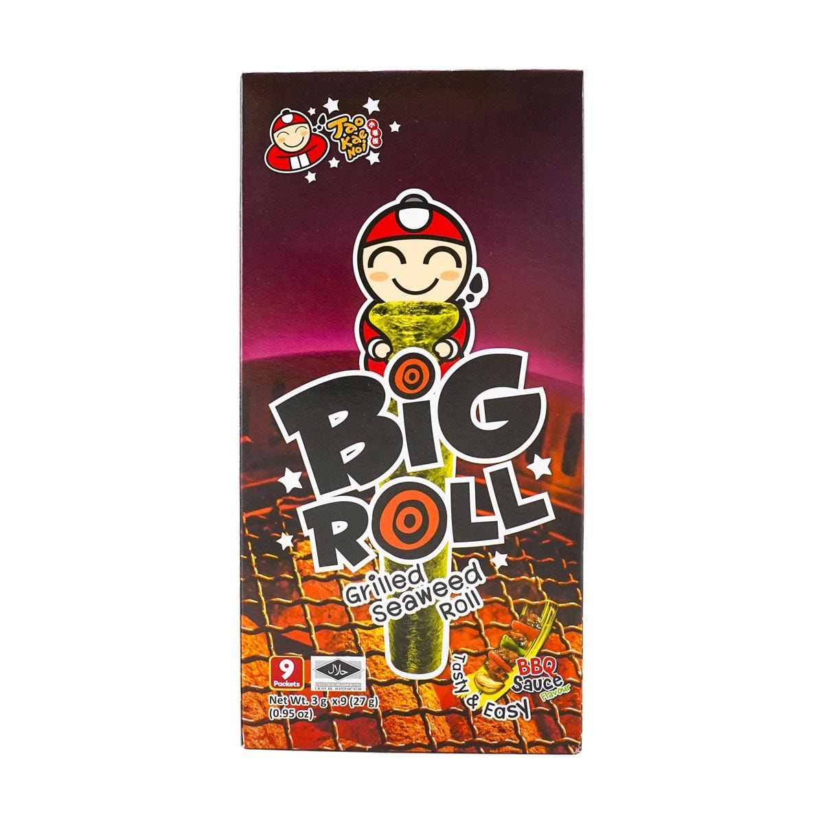 Big Roll Grilled Seaweed Roll BBQ Flavor 9pc