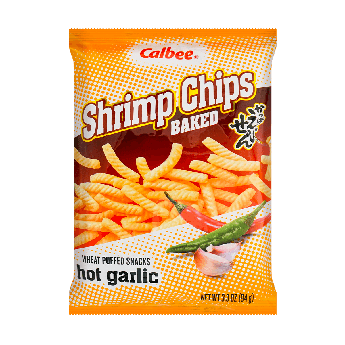 Crispy Shrimp Chips, Wasabi Flavor, 3.32 oz