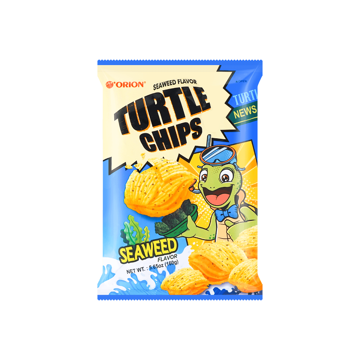 Turtle Chip Seaweed Flavor 5.64oz