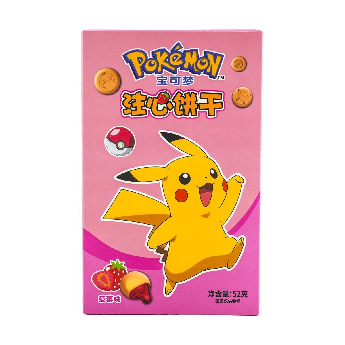 Leda-Filled Cookies Chocolate Flavor Pokemon Edition 1.83 oz*5 - Value Pack Anime