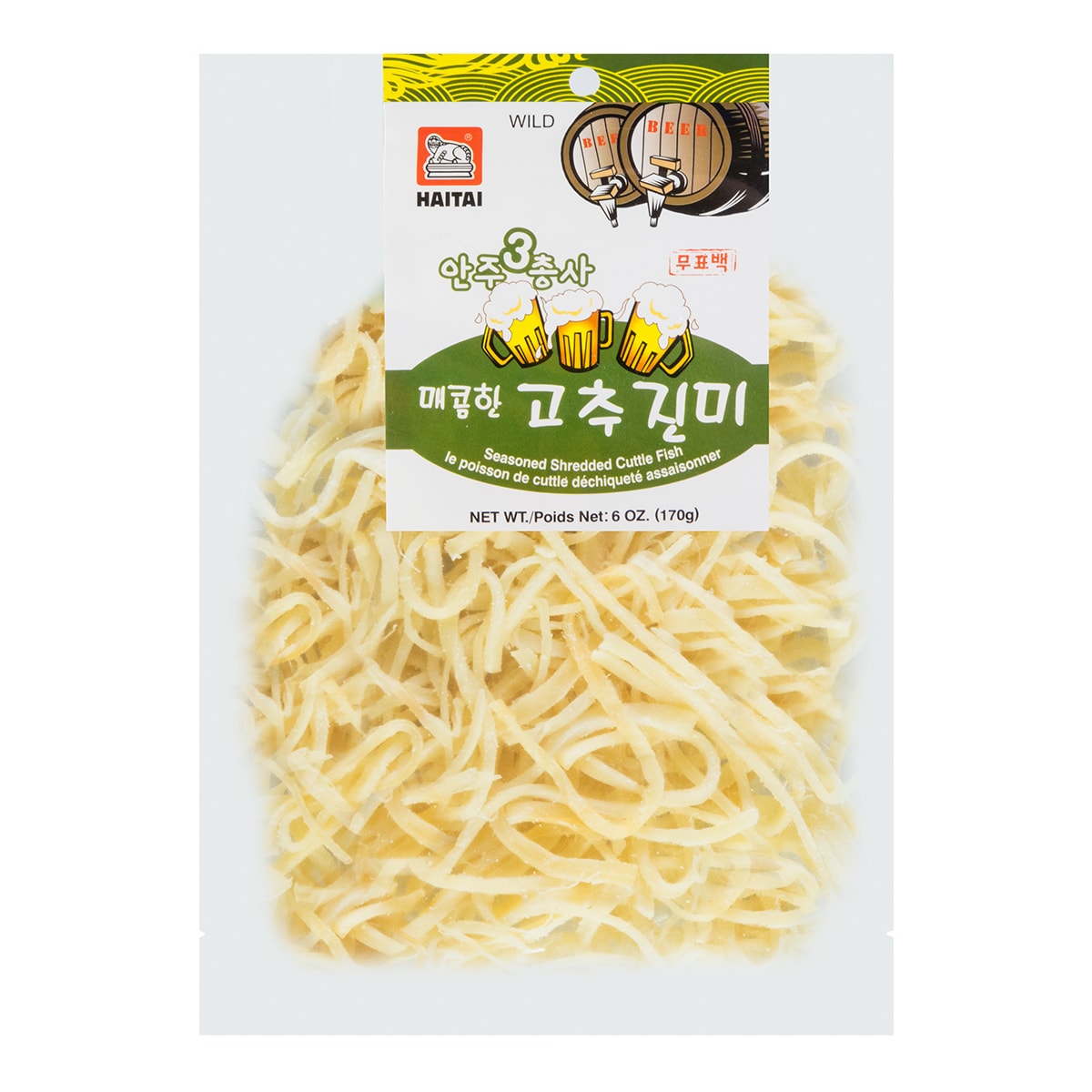 Seasoned Shredded Squid 170g