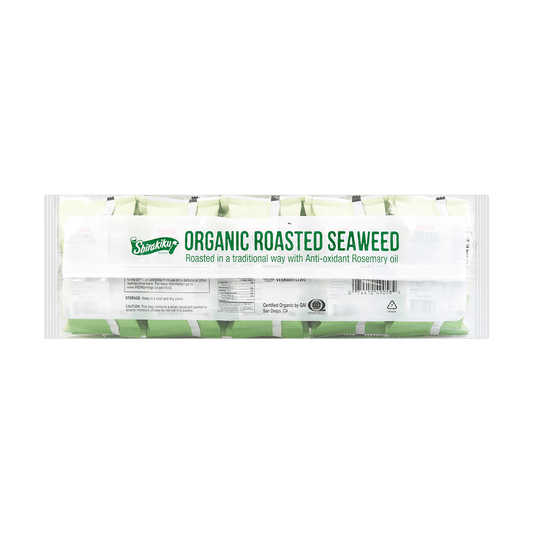 Organic Roasted & Seaweed 4gx10 pack