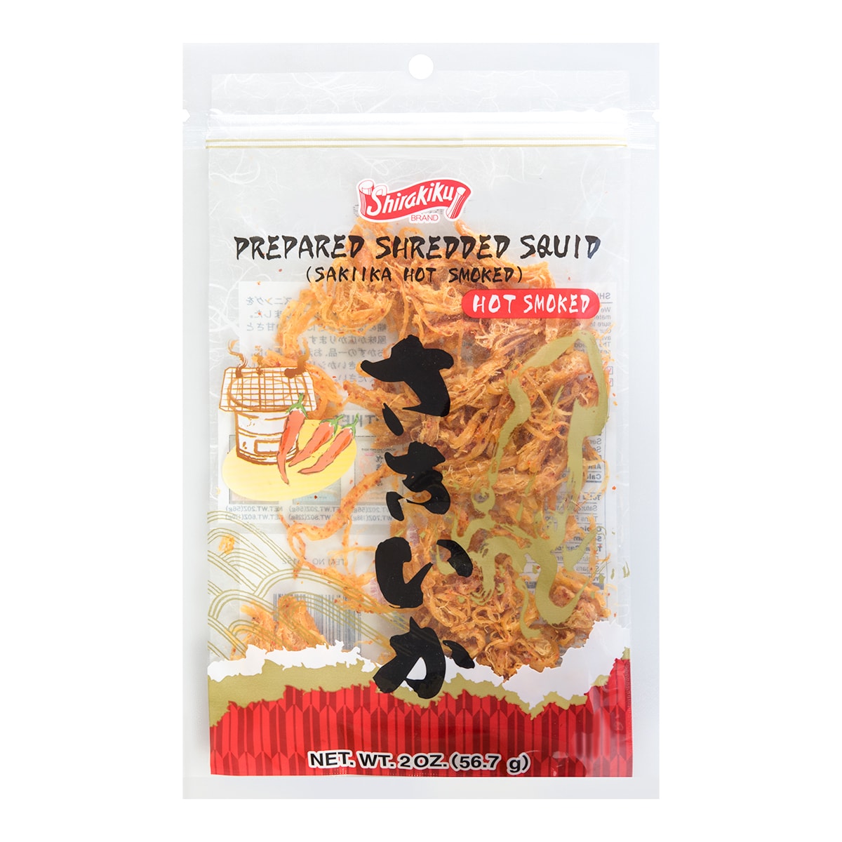 Shredded Squid Smoked 170g