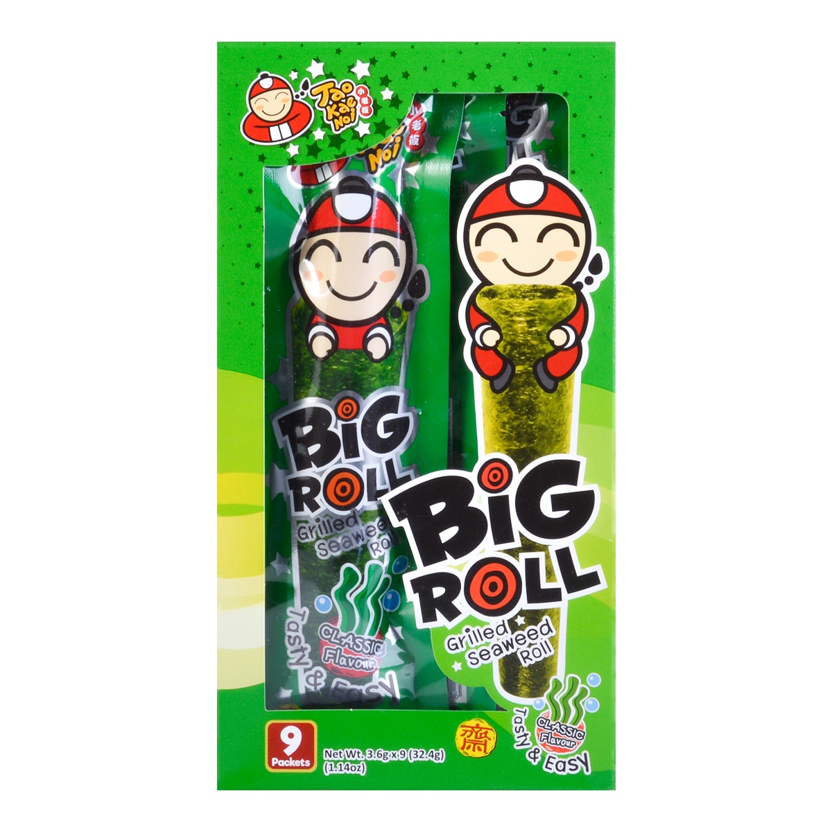 Big Roll Grilled Seaweed Roll Tom Yum Goong Flavor 9pc