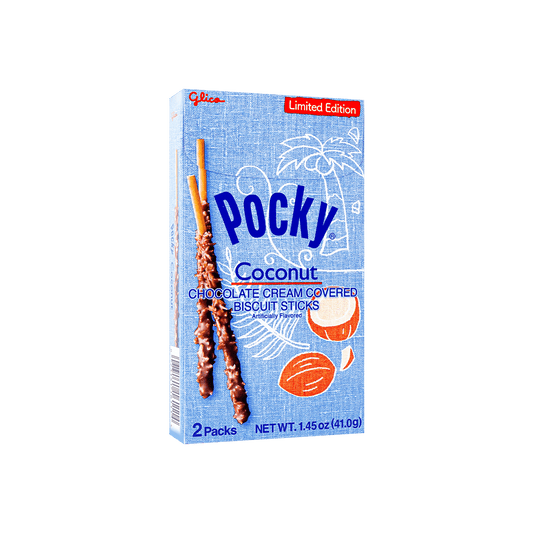 Coconut Chocolate Pocky Cookie Sticks, 1.45oz