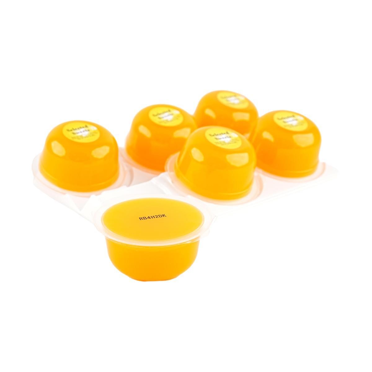 Hokkaido Melon Jelly,Low Calories 0 Fat,3.84 oz*6 Pieces