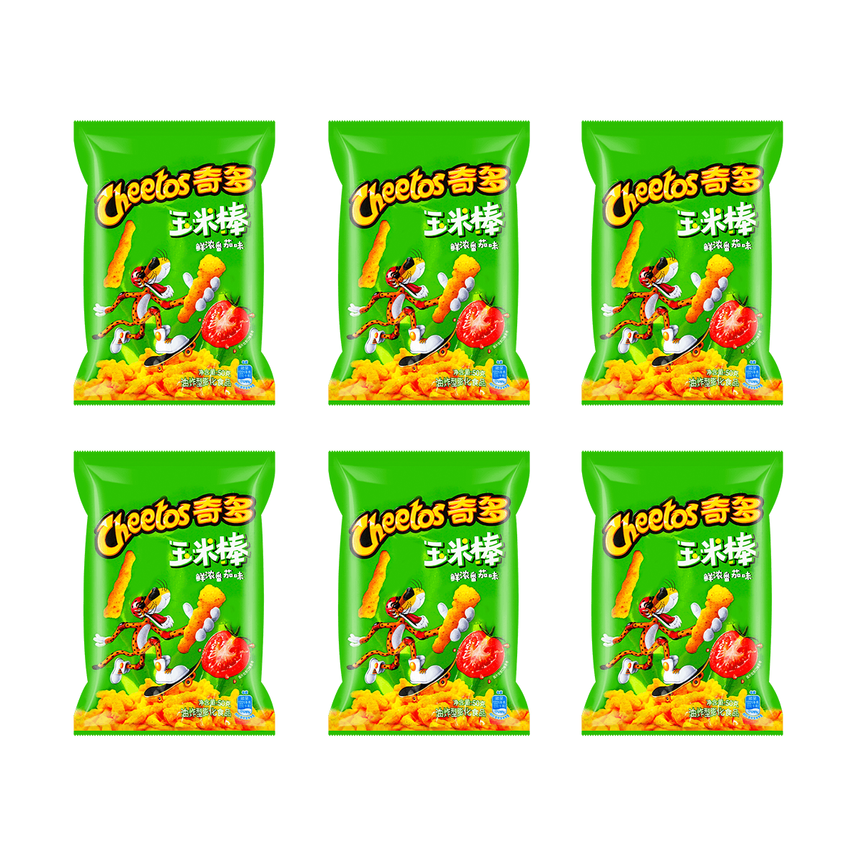 American Turkey Flavor Cheetos, 1.76oz*6 Value Pack