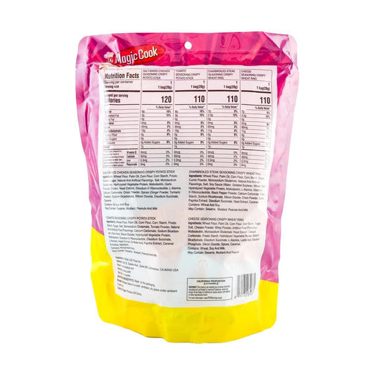 Fries Potato Chips N' Rings Snacks Mix,8.47 oz