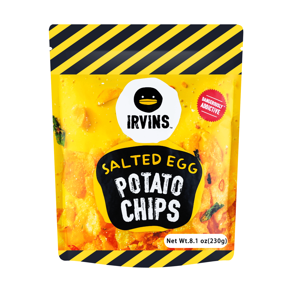 Spicy Salted Egg Potato Chips, 3.7oz