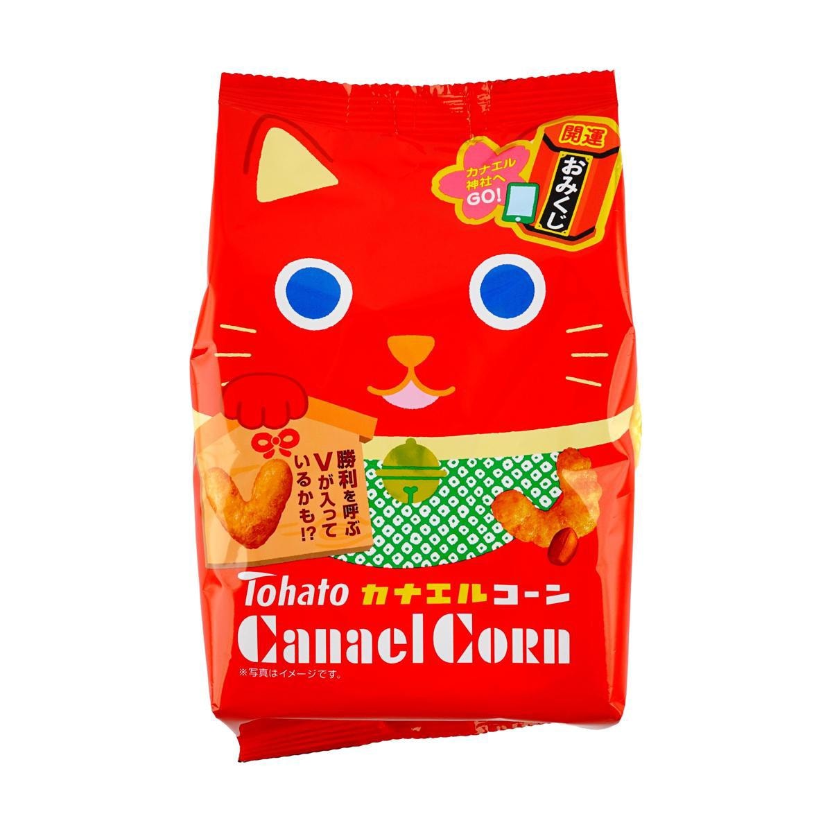 Tohato Caramel Corn (Girls' Day Edition) Peach Flavor,2.29 oz