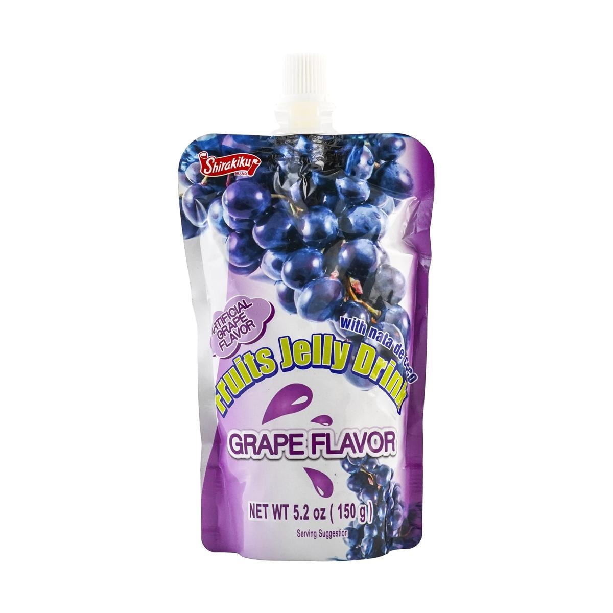 Fruits Jelly Drink Grape Flavor 150g