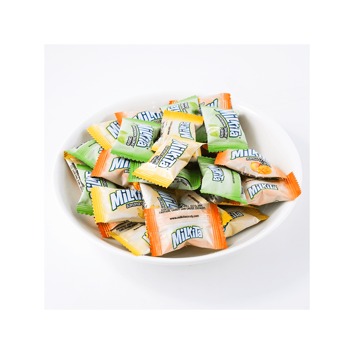 Milky Creamy Candy Assorted Tropical Fruit Flavor 120g
