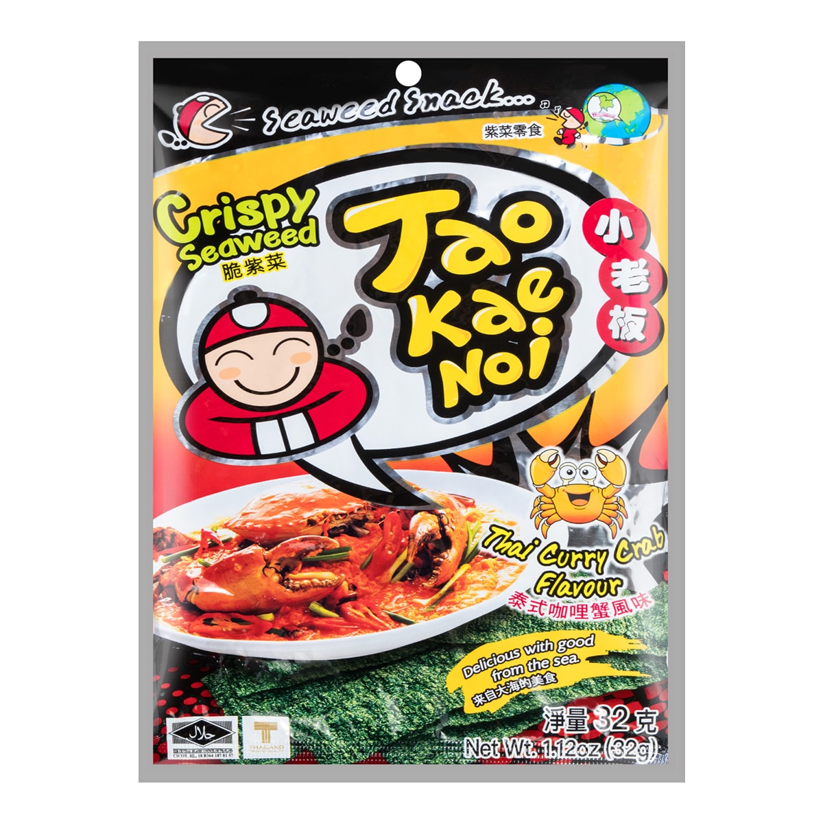 Crispy Seaweed Wasabi Flavor 32g