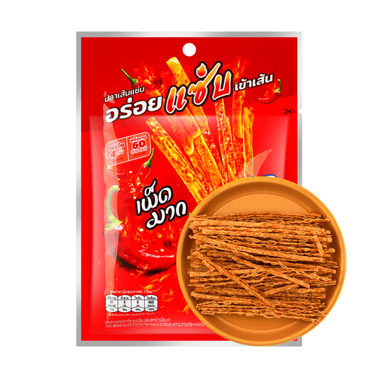 Spicy Squid Flavor Taro Fish Snack 20g*6 - Value Pack