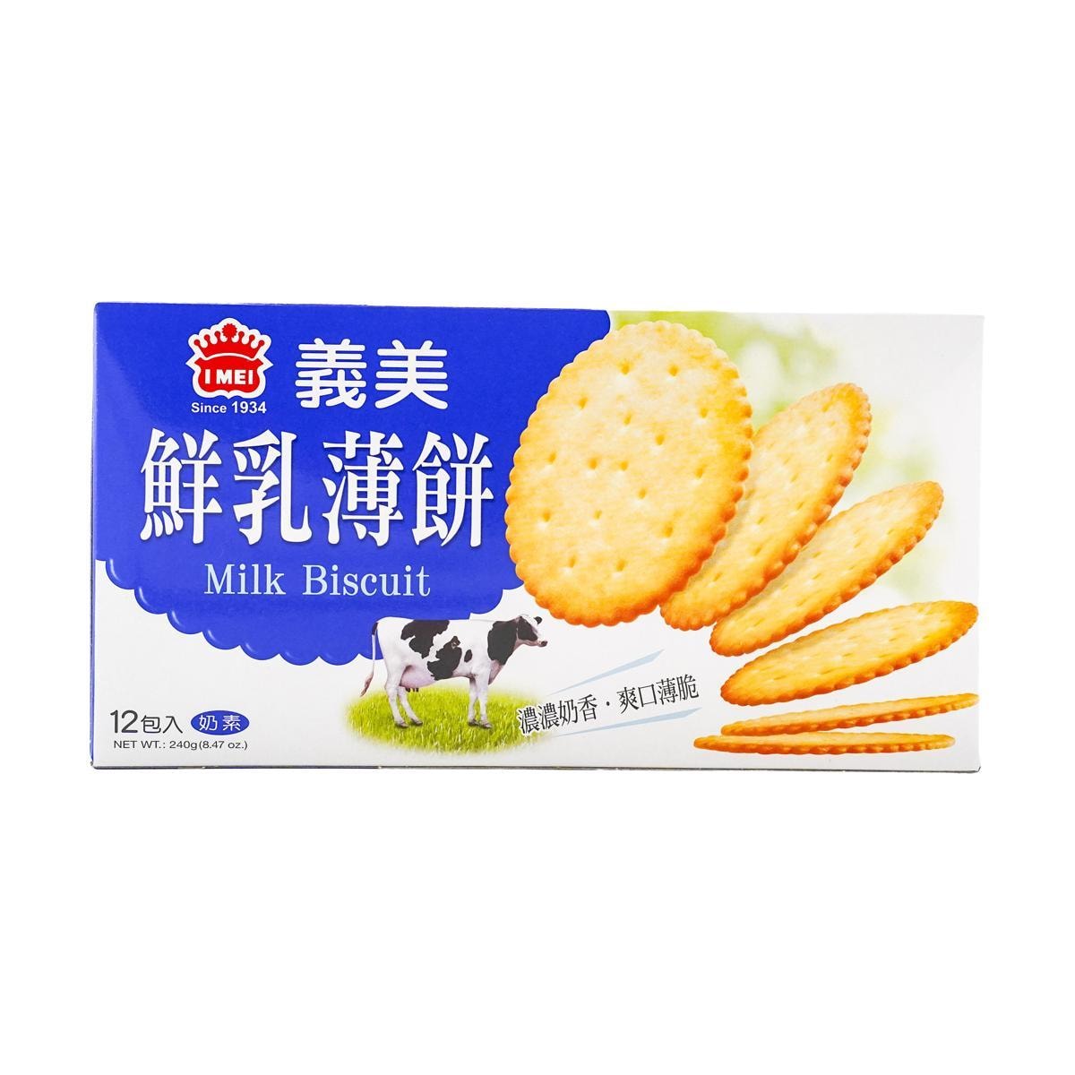 Milk Biscuit 12packs 240g