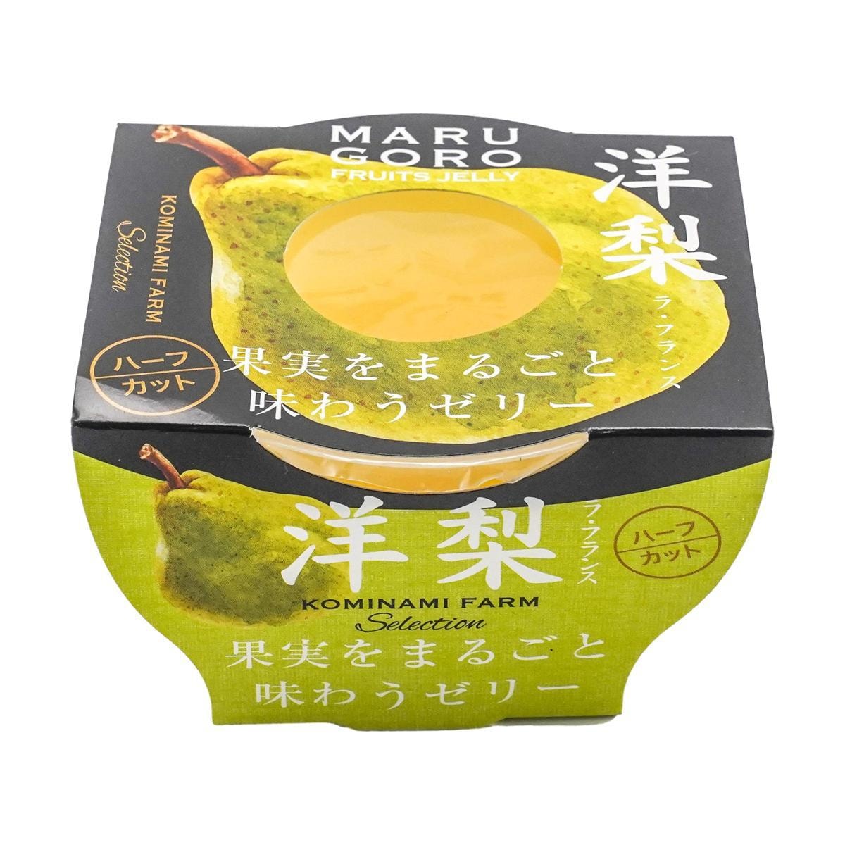 Fruit Marugoto Jelly White Peach, 8.8 oz