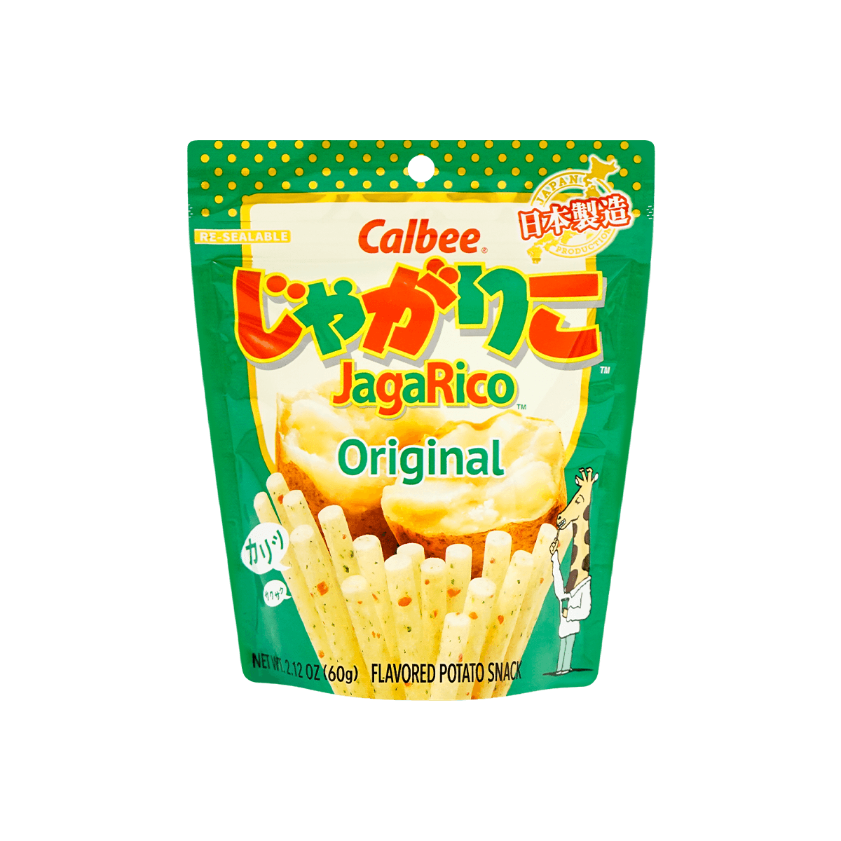 JagaRico Potato Sticks Sukiyaki Flavor,  1.83oz