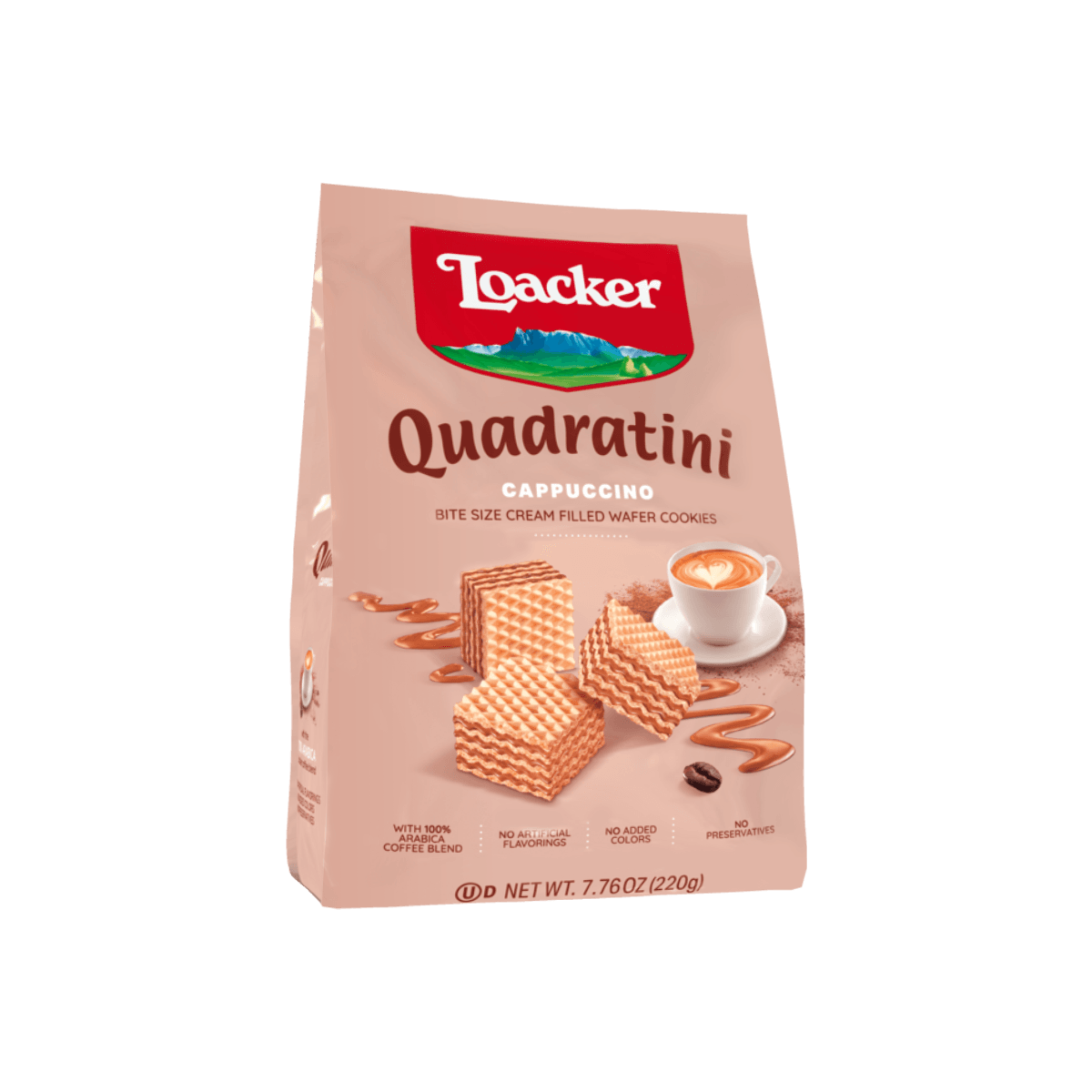 Raspberry Yogurt Quadratini Bite-Sized Wafer Cookies, 7.76oz