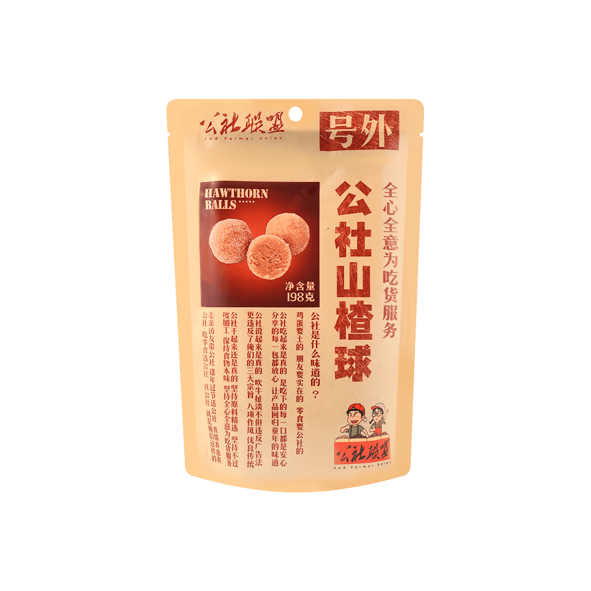 Healthy Hawthorn Snacks Strips 198g