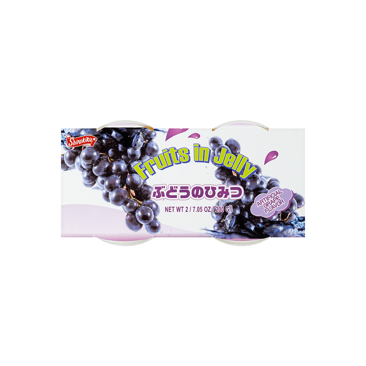 Jelly Cup Orange Flavor 2 Cups 200g