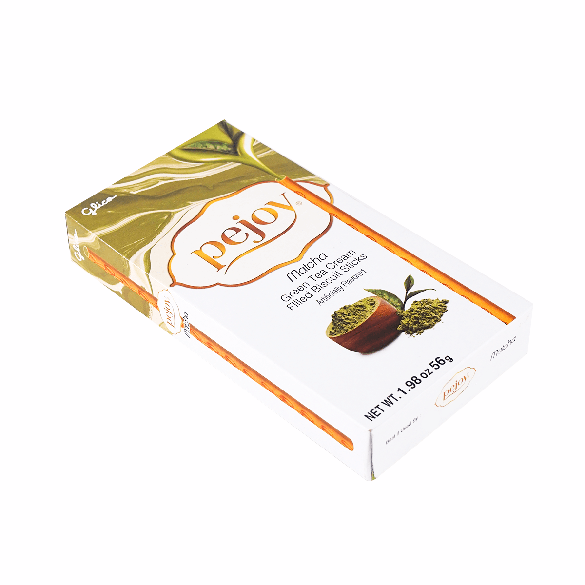 Pejoy Matcha Cream Filled Cookie Sticks  - Pocky's Friend, 1.97oz