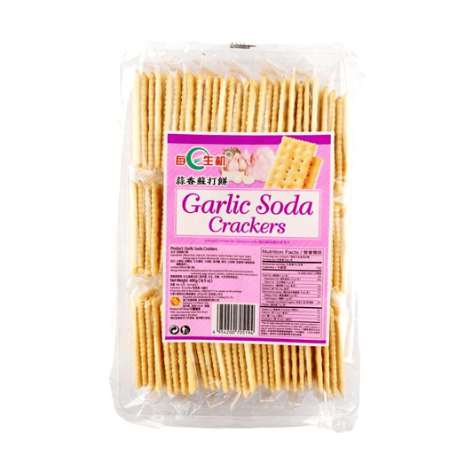 Garlic Soda Crackers,16.9 oz