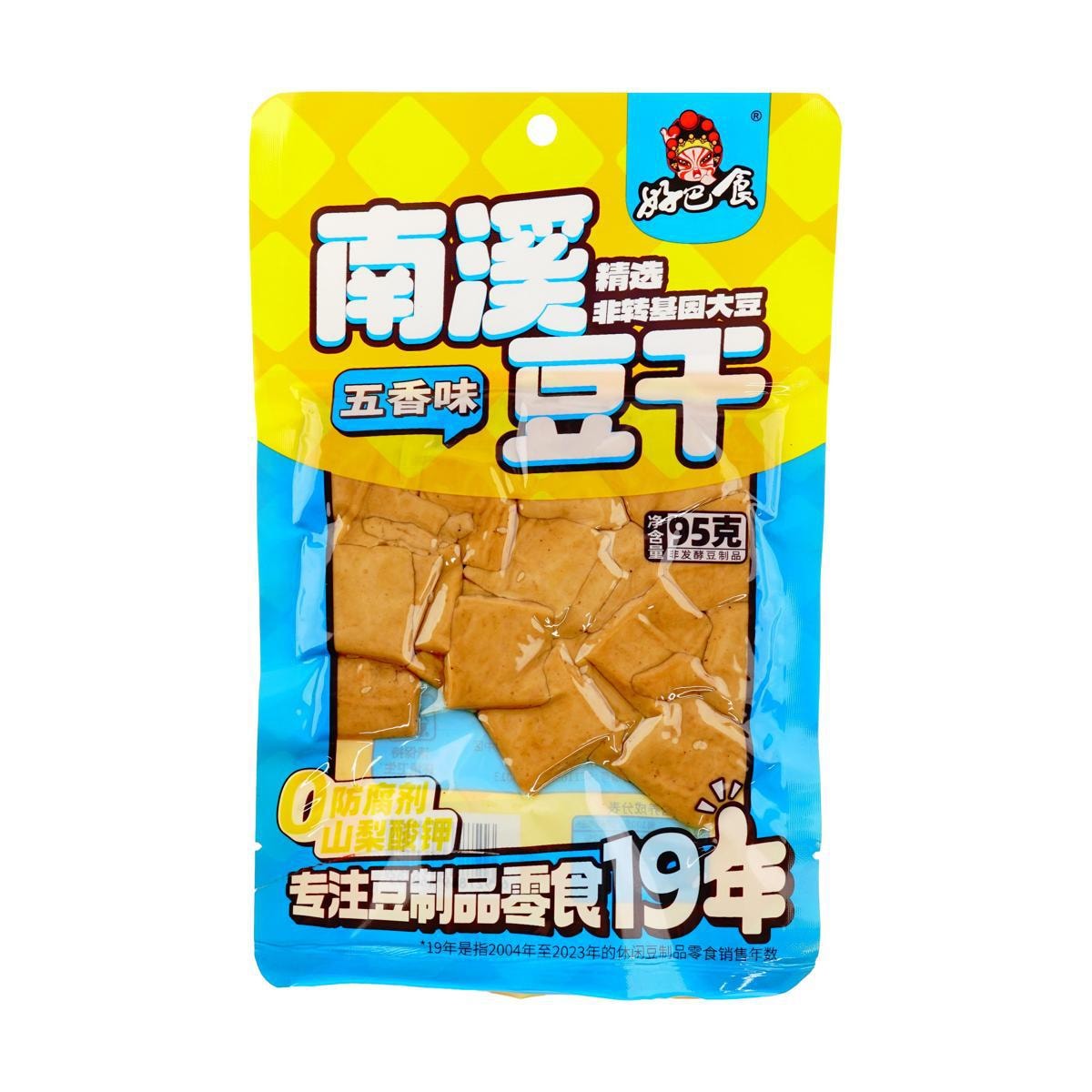 HAO BA SHI Dried Beancurd BBQ Flavor 95g
