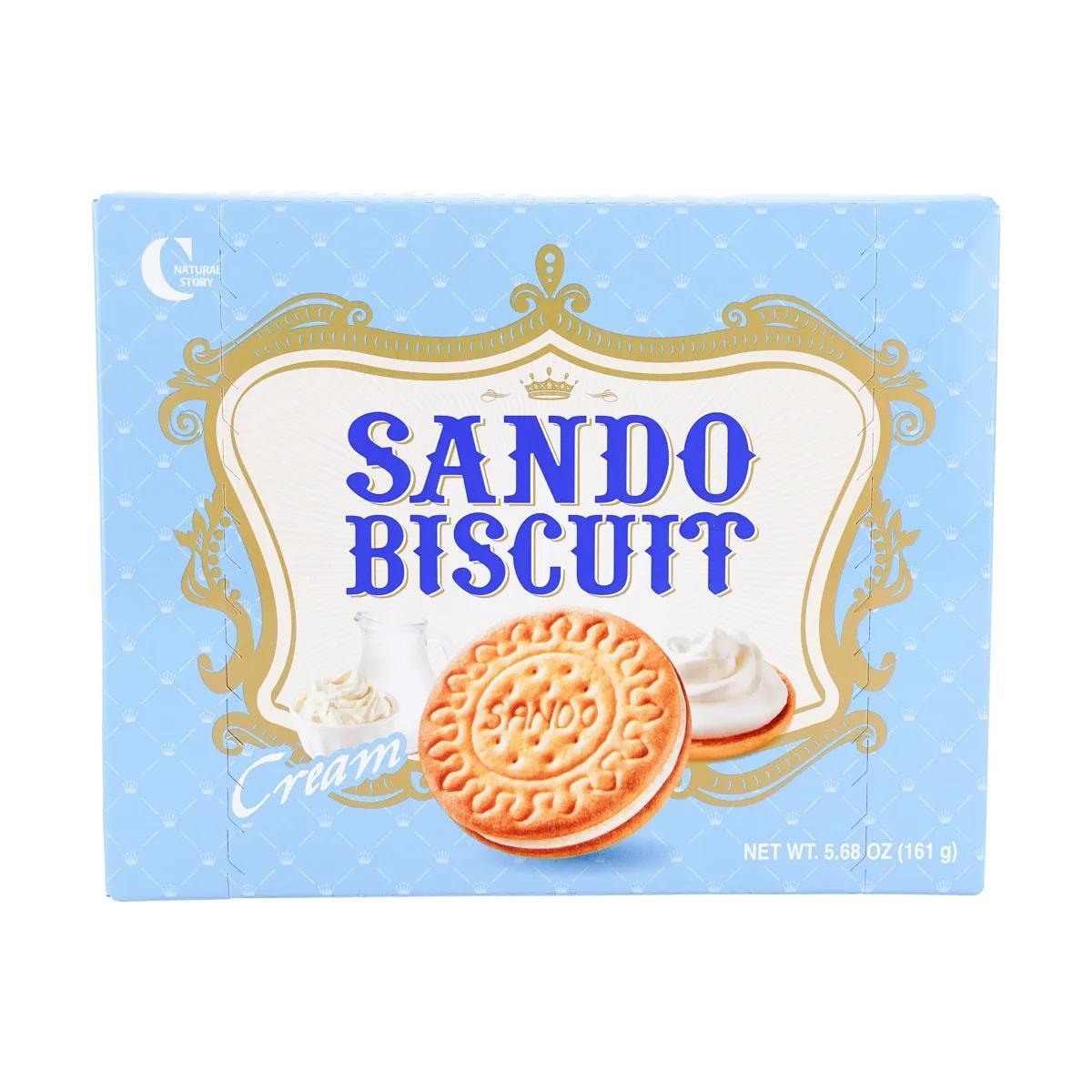 Sando Biscuit Milk Flavor 161g