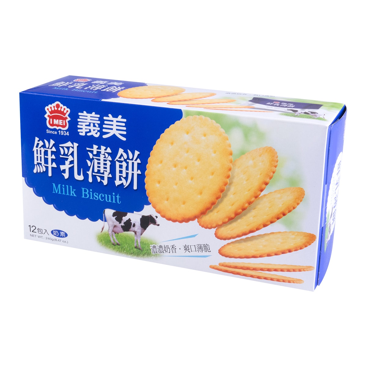 Milk Biscuit 12packs 240g