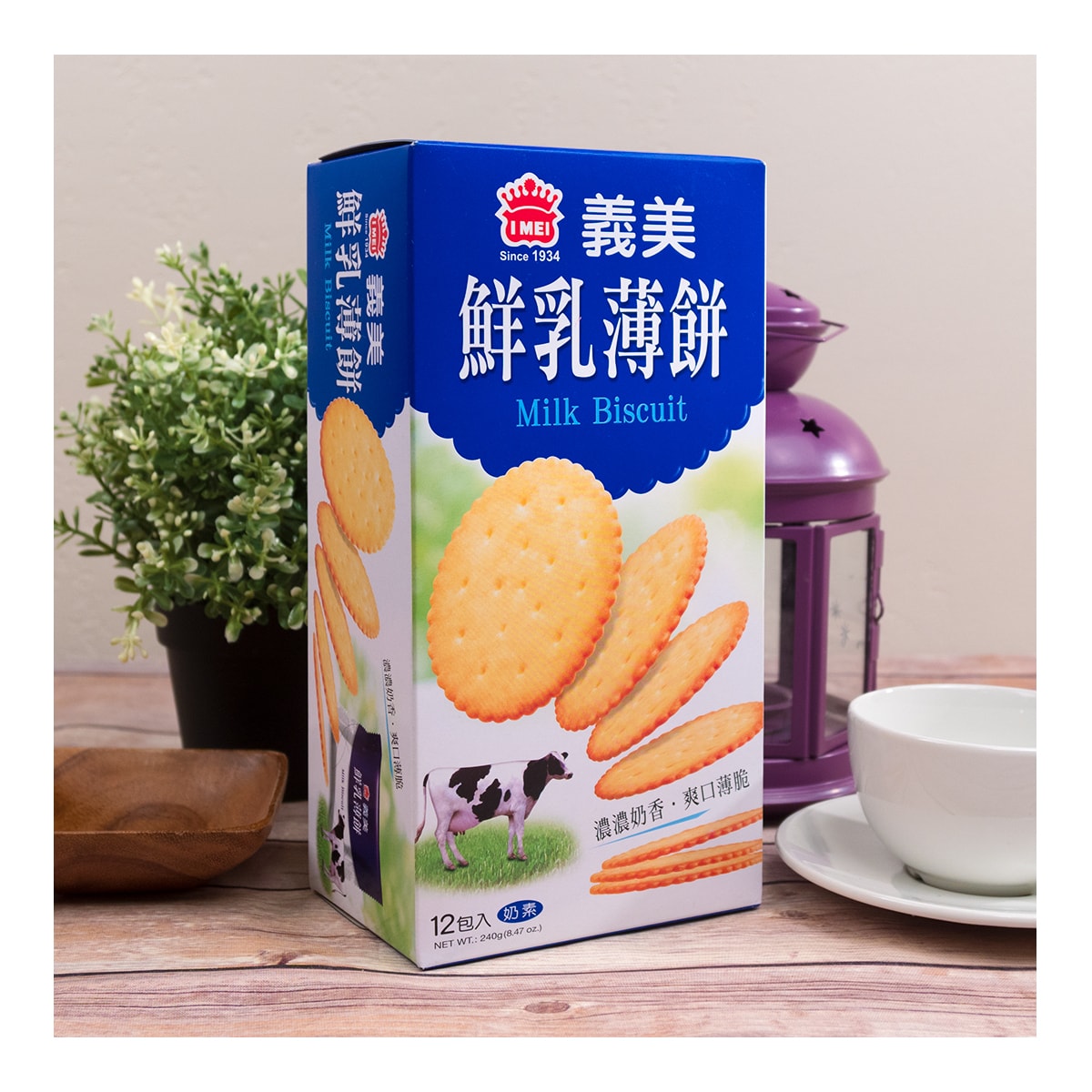 Milk Biscuit 12packs 240g