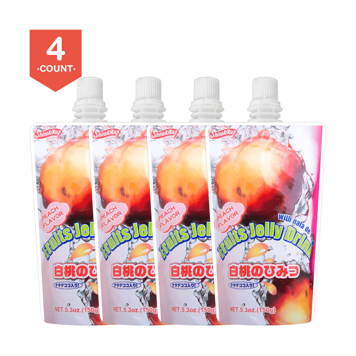 Fruits Jelly Drink Grape Flavor 150g