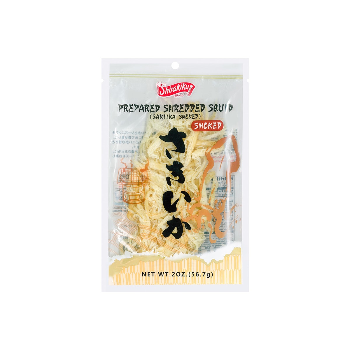 Shredded Squid Smoked 170g