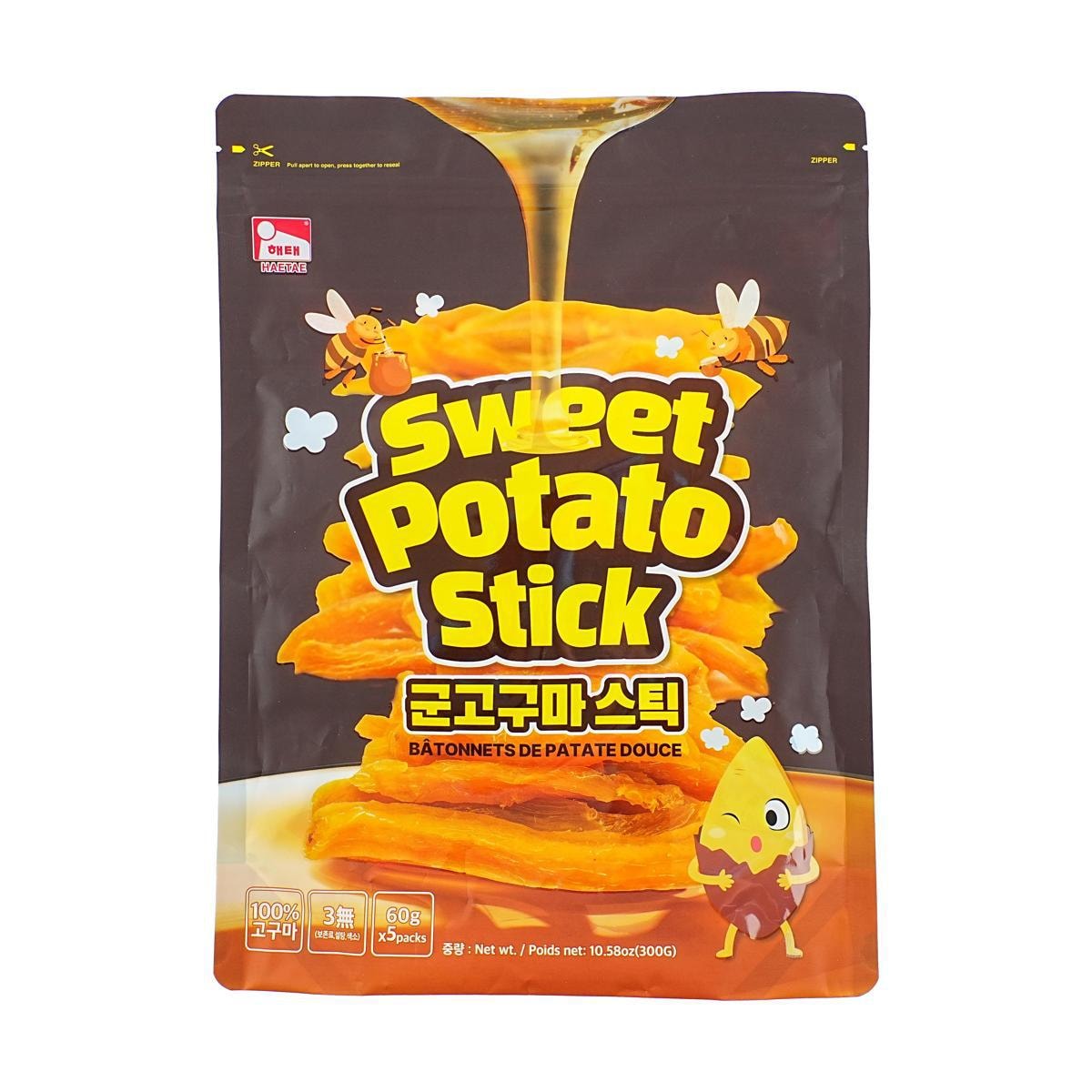 Sweet Potato Stick,Low Calories 0 Fat,2.12 oz