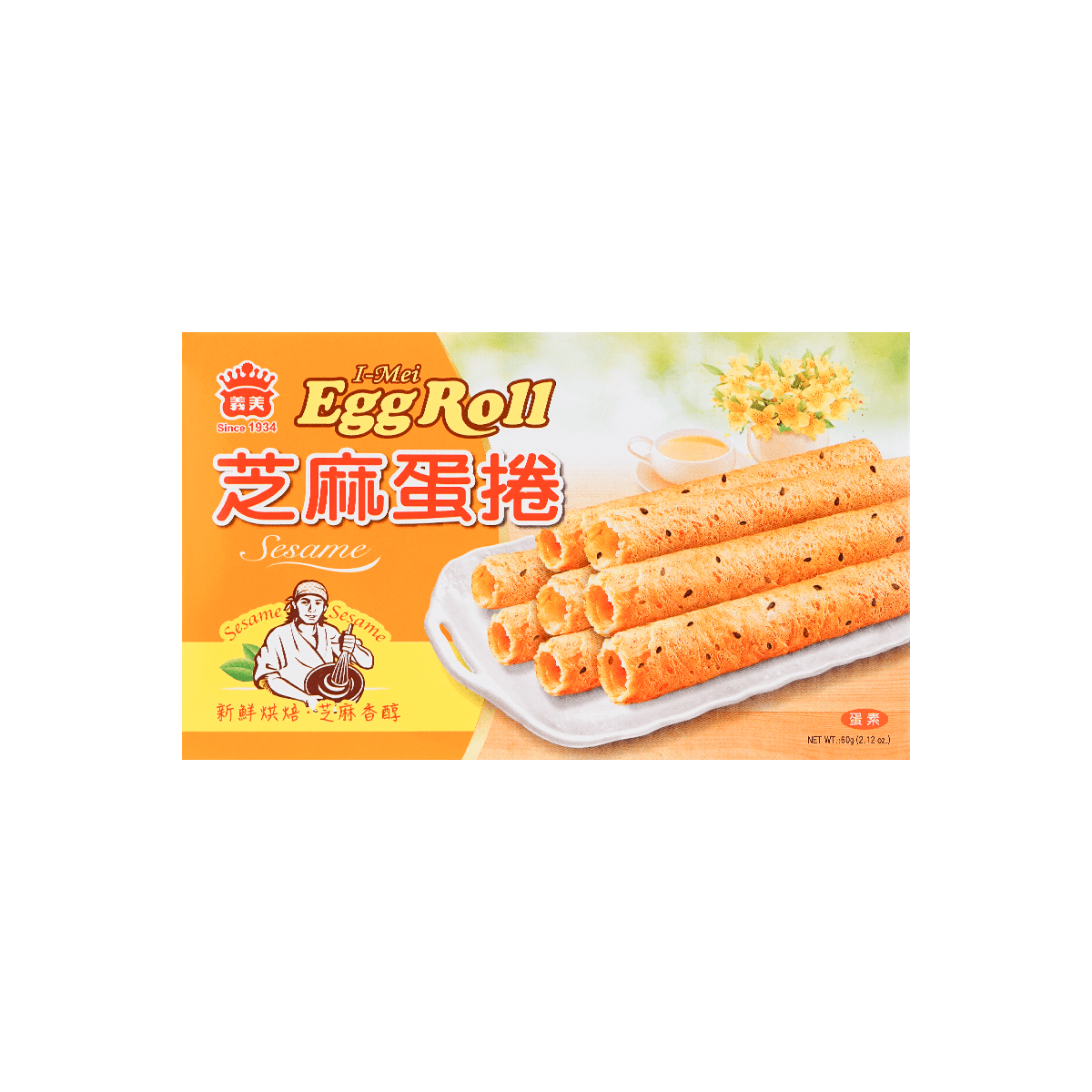 Egg Roll Sesame Flavor 60g