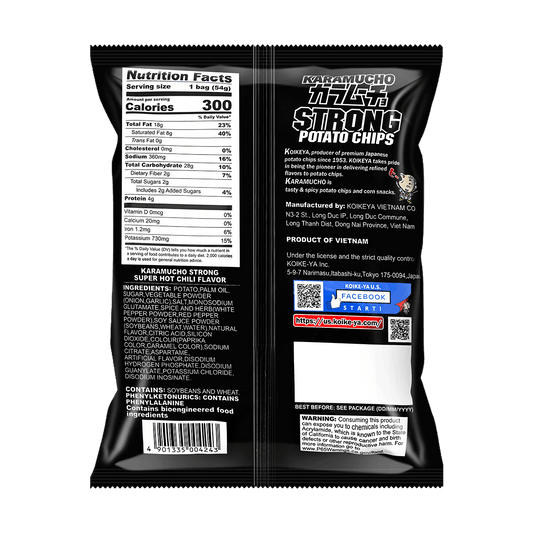 Karamucho Strong Potato Chips 1.9oz