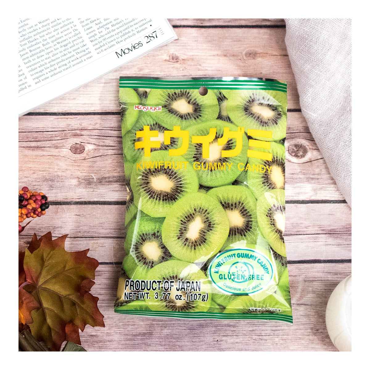 Kiwifruit  Jelly Gummy Candy 3.77 oz