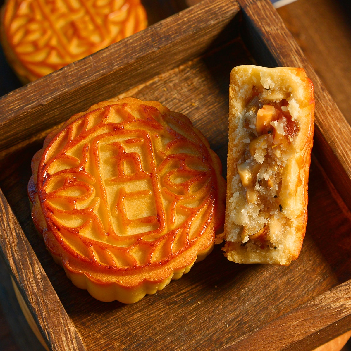 Sea Salt Perilla Seed Mooncake 85g