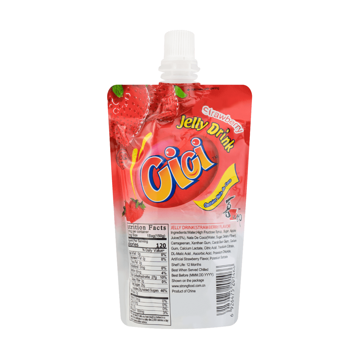 CICI Jelly Drink Strawberry 150g