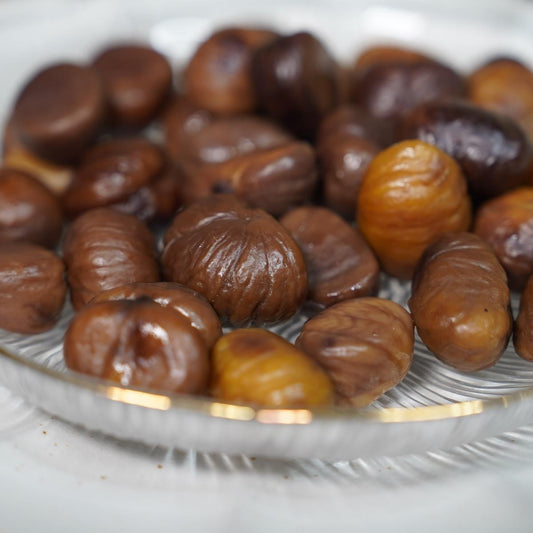 Amaguri - 100% Organic Roasted Peeled Chestnuts, 180g