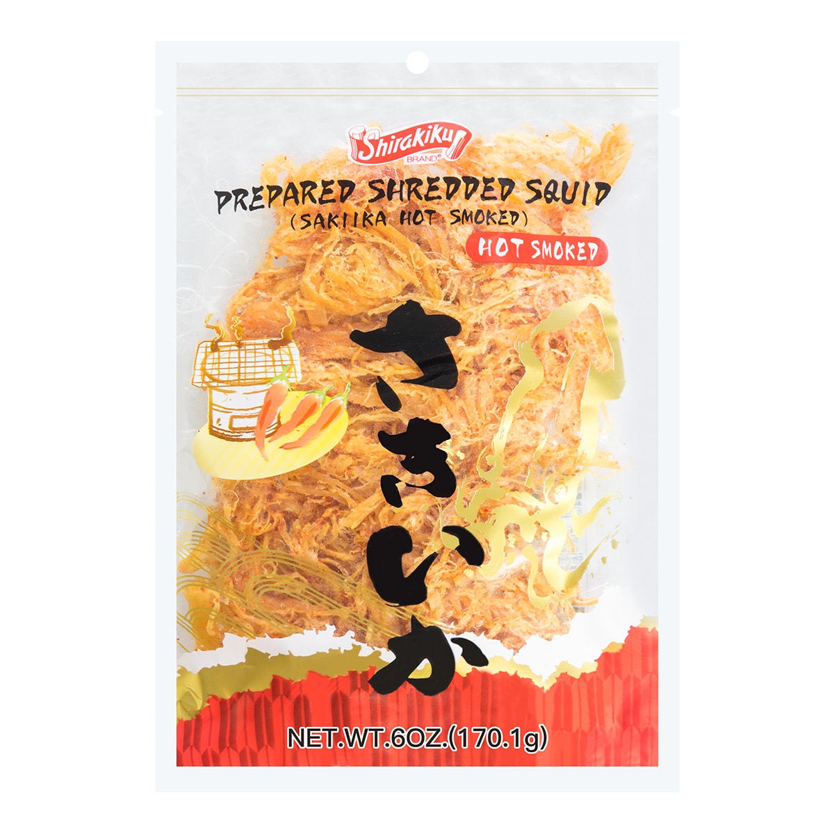 Shredded Squid Smoked 170g