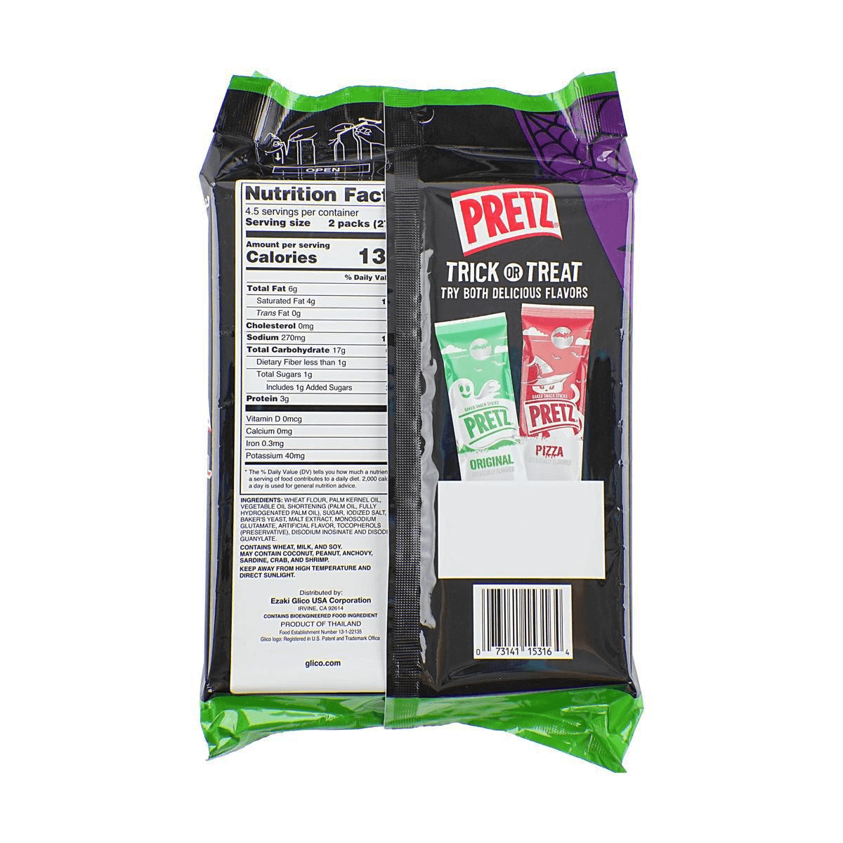 Pretz Original Flavor,Family Pack ,9 Packs,4.23 oz