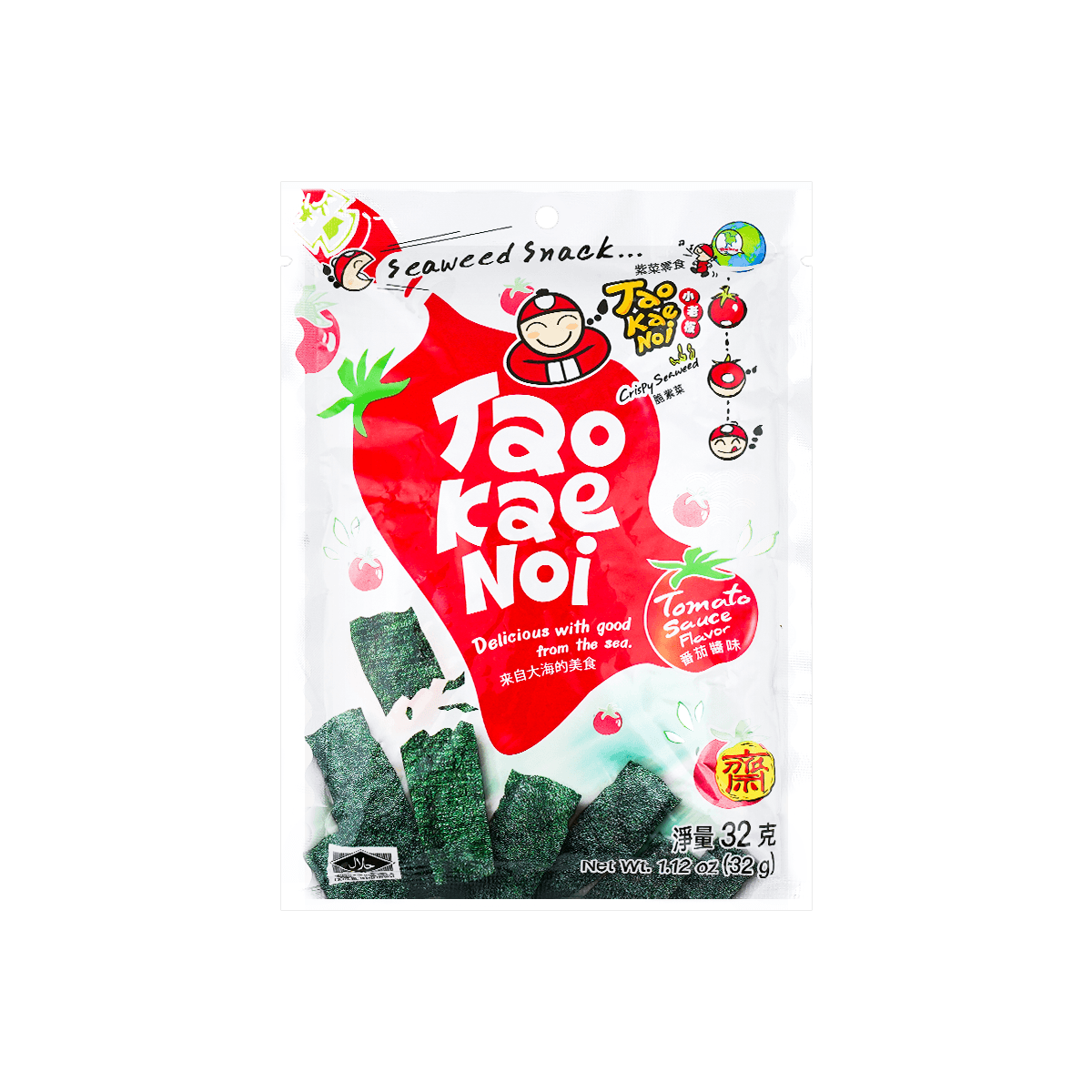 Crispy Seaweed Wasabi Flavor 32g