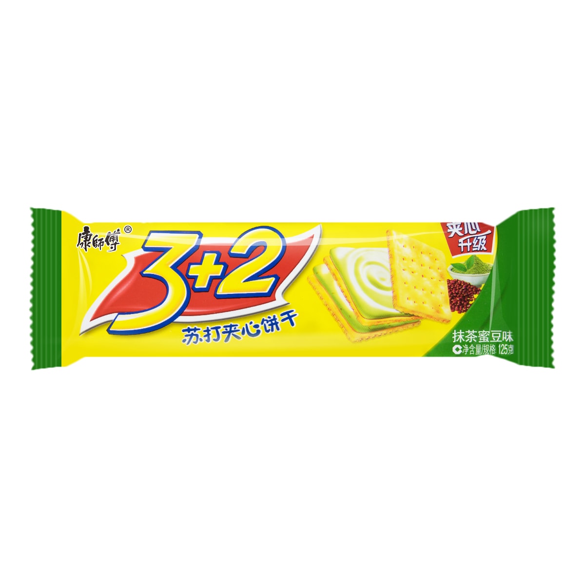 3+2 Soda Biscuit Lemon 375g