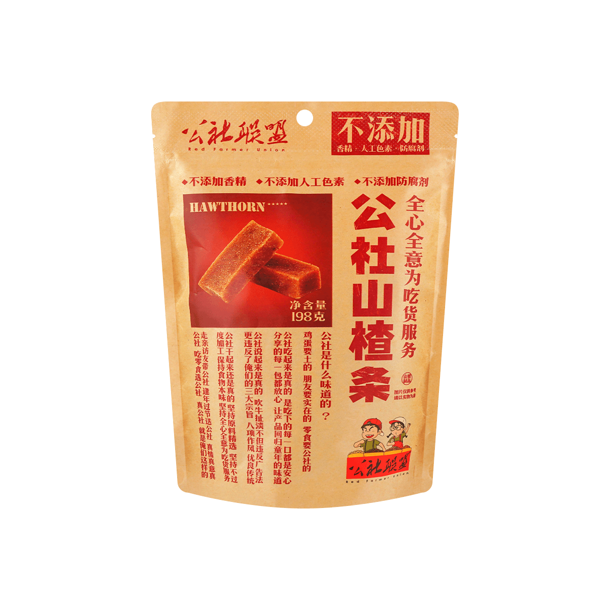 Healthy Hawthorn Snacks Strips 198g