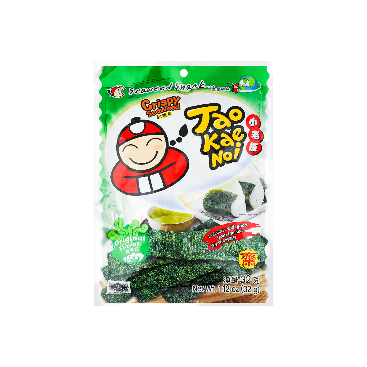 Crispy Seaweed Wasabi Flavor 32g