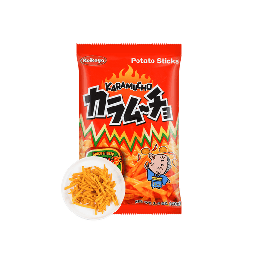 Karamucho Hot Chili Potato Sticks, 1.41oz